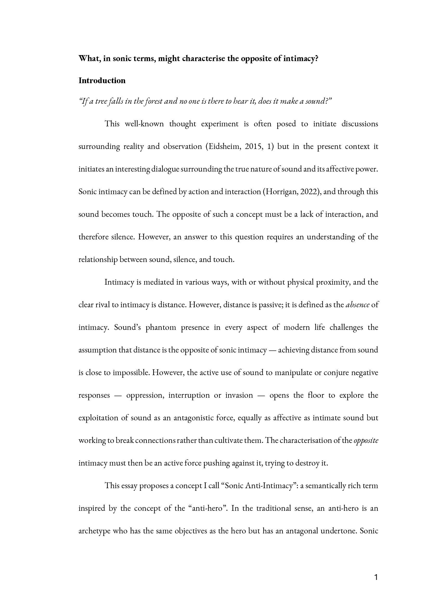 Page 2 of Sonic Anti-Intimacy