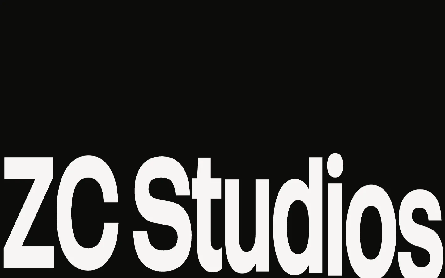 Homepage of the ZC Studios website